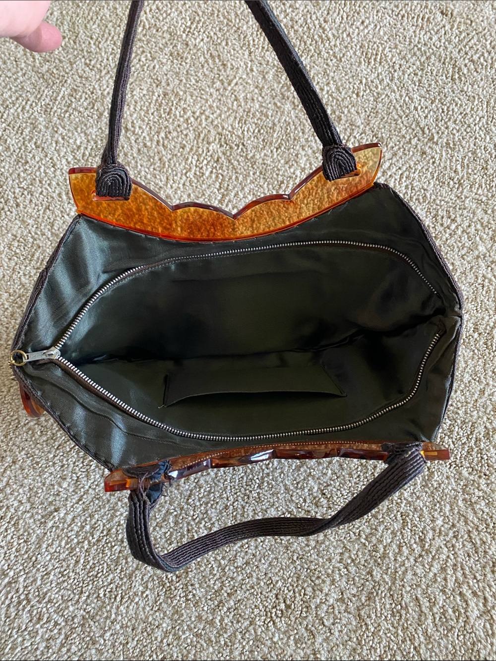 Vintage 1940’s Corde Bag - Picture 4 of 6